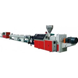 Extrusion of plastic pipes
